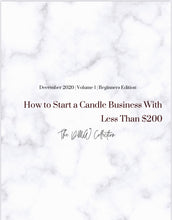 Load image into Gallery viewer, How To Start A Candle Business With Less Than $200