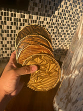 Load image into Gallery viewer, Shades of Melanin Satin Coaster Set of 4